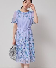 SunaUna / スーナウーナ ミニ丈・ひざ丈ワンピース | 【co creation and yours／SS～L】パネル柄ワンピース