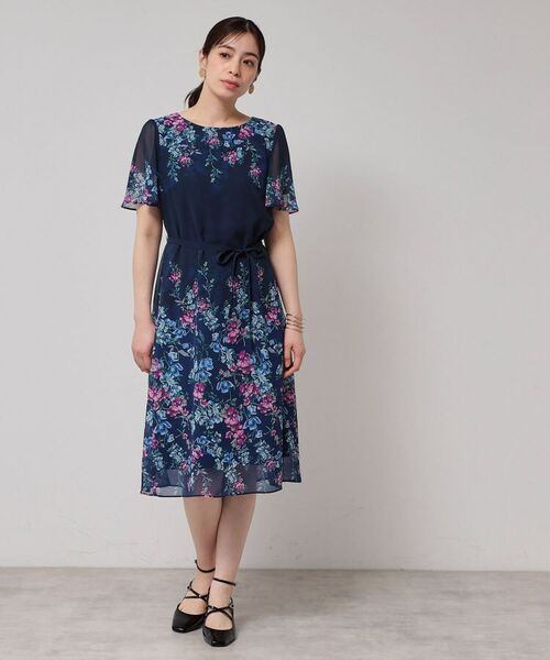 SunaUna / スーナウーナ ミニ丈・ひざ丈ワンピース | 【co creation and yours/SS~L】パネル柄ワンピース | 詳細11