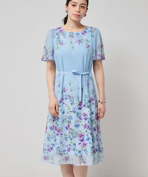 SunaUna / スーナウーナ ミニ丈・ひざ丈ワンピース | 【co creation and yours/SS~L】パネル柄ワンピース | 詳細14