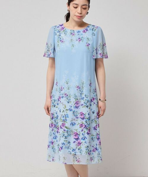 SunaUna / スーナウーナ ミニ丈・ひざ丈ワンピース | 【co creation and yours/SS~L】パネル柄ワンピース | 詳細21