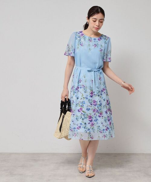 SunaUna / スーナウーナ ミニ丈・ひざ丈ワンピース | 【co creation and yours/SS~L】パネル柄ワンピース | 詳細7