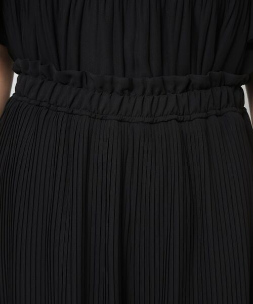 SunaUna / スーナウーナ ショート・ハーフ・半端丈パンツ | 【ウエストゴム/ウォッシャブル】プリーツパンツ | 詳細13