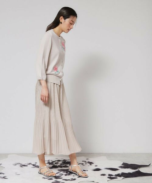 SunaUna / スーナウーナ ショート・ハーフ・半端丈パンツ | 【ウエストゴム/ウォッシャブル】プリーツパンツ | 詳細4