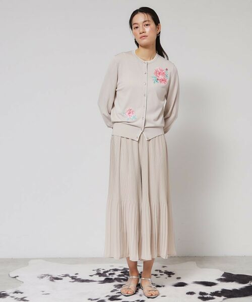 SunaUna / スーナウーナ ショート・ハーフ・半端丈パンツ | 【ウエストゴム/ウォッシャブル】プリーツパンツ | 詳細5