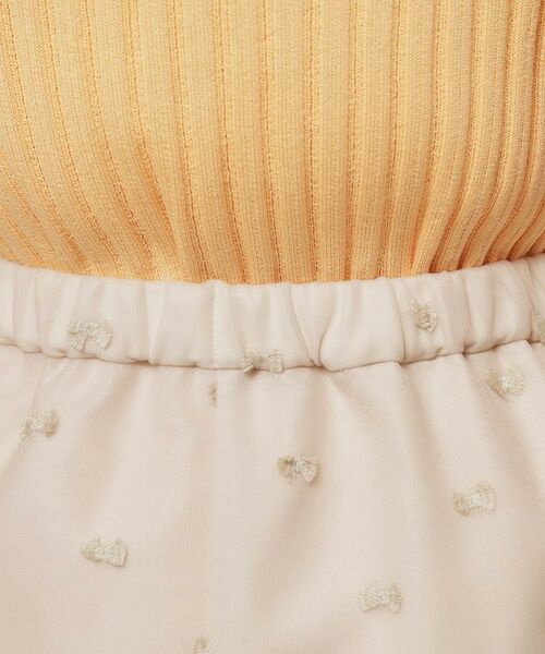 SunaUna / スーナウーナ スカート | 【シアー／ウエストゴム】リボンジャカードスカート | 詳細14