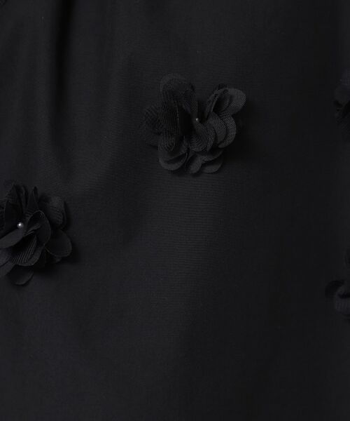 SunaUna / スーナウーナ シャツ・ブラウス | 【接触冷感／フラワーモチーフ】パフスリーブブラウス | 詳細10