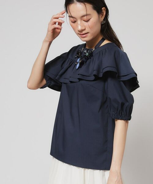SunaUna / スーナウーナ シャツ・ブラウス | 【今年はこれで決まり！／アシメフリル】ブラウス | 詳細2