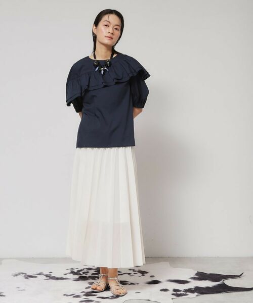 SunaUna / スーナウーナ シャツ・ブラウス | 【今年はこれで決まり！／アシメフリル】ブラウス | 詳細4