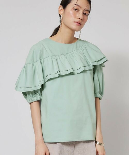SunaUna / スーナウーナ シャツ・ブラウス | 【今年はこれで決まり！／アシメフリル】ブラウス | 詳細6