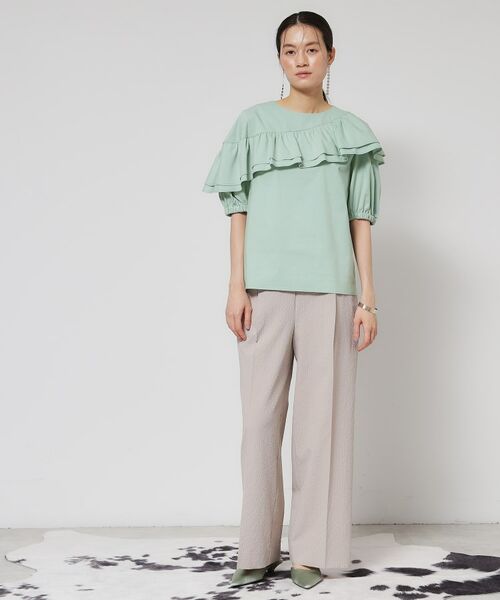 SunaUna / スーナウーナ シャツ・ブラウス | 【今年はこれで決まり！／アシメフリル】ブラウス | 詳細8