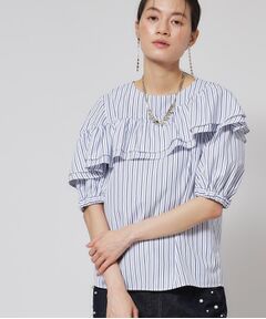 SunaUna / スーナウーナ シャツ・ブラウス | 【今年はこれで決まり！／アシメフリル】ブラウス