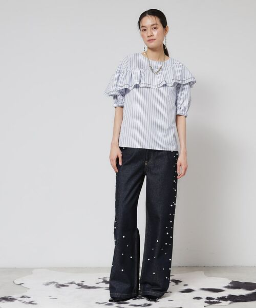 SunaUna / スーナウーナ シャツ・ブラウス | 【今年はこれで決まり！／アシメフリル】ブラウス | 詳細2