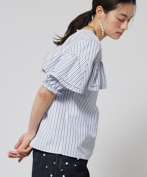 SunaUna / スーナウーナ シャツ・ブラウス | 【今年はこれで決まり！／アシメフリル】ブラウス | 詳細4