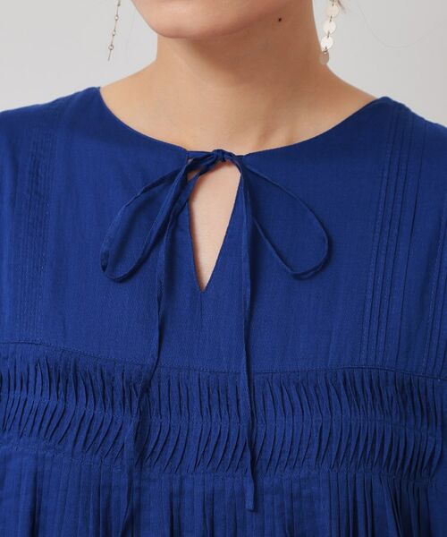 SunaUna / スーナウーナ ロング・マキシ丈ワンピース | 【涼しい！／インド綿】ティアードロングワンピース | 詳細17