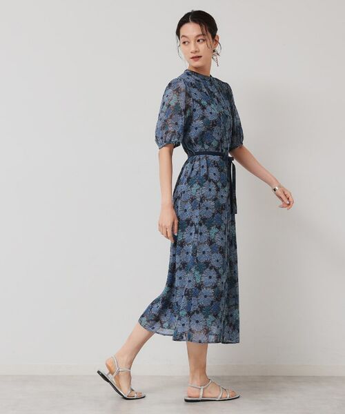 SunaUna / スーナウーナ ロング・マキシ丈ワンピース | 【完売間近／&yours project】レース柄プリーツワンピース | 詳細11