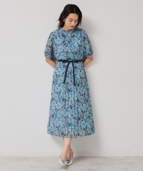 SunaUna / スーナウーナ ロング・マキシ丈ワンピース | 【完売間近／&yours project】レース柄プリーツワンピース | 詳細13