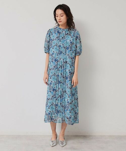 SunaUna / スーナウーナ ロング・マキシ丈ワンピース | 【完売間近／&yours project】レース柄プリーツワンピース | 詳細16