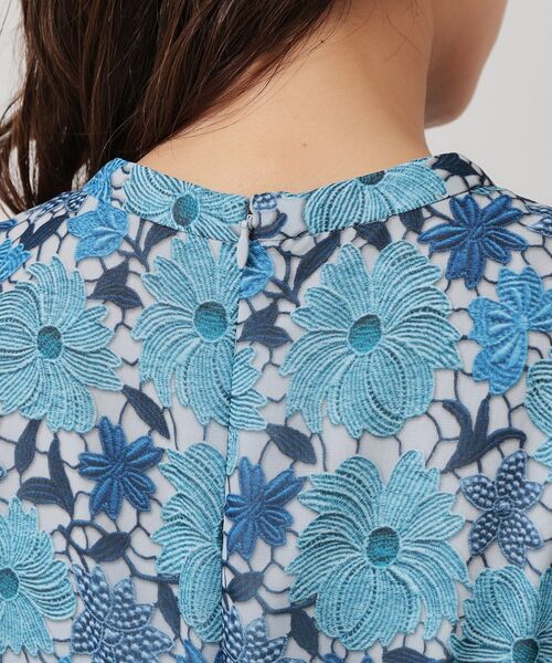 SunaUna / スーナウーナ ロング・マキシ丈ワンピース | 【完売間近／&yours project】レース柄プリーツワンピース | 詳細18