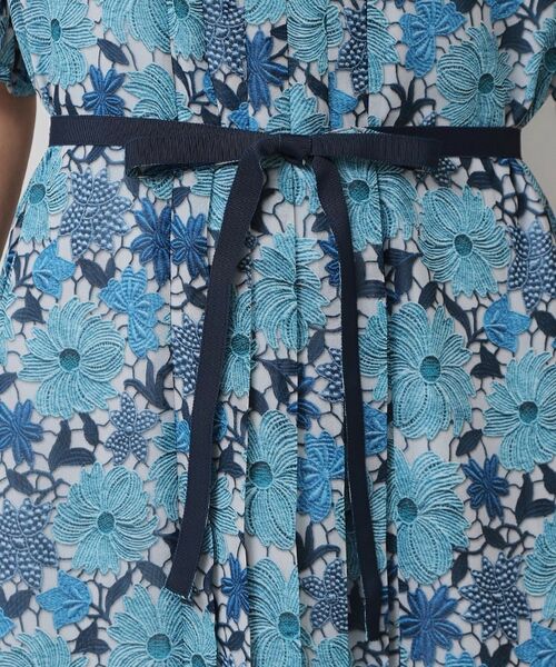 SunaUna / スーナウーナ ロング・マキシ丈ワンピース | 【完売間近／&yours project】レース柄プリーツワンピース | 詳細20