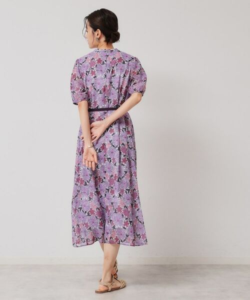 SunaUna / スーナウーナ ロング・マキシ丈ワンピース | 【完売間近／&yours project】レース柄プリーツワンピース | 詳細3