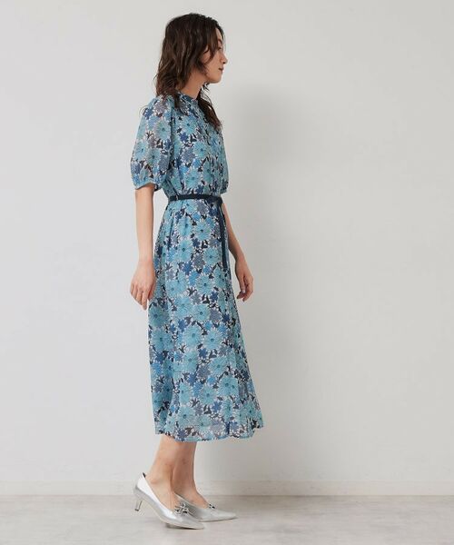 SunaUna / スーナウーナ ロング・マキシ丈ワンピース | 【完売間近／&yours project】レース柄プリーツワンピース | 詳細7