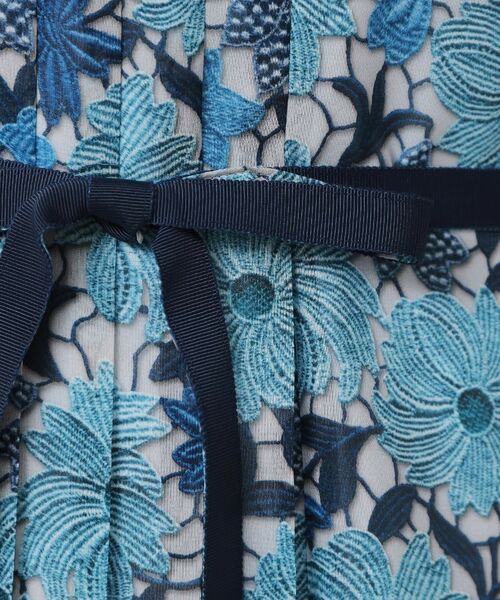 SunaUna / スーナウーナ ロング・マキシ丈ワンピース | 【完売間近／&yours project】レース柄プリーツワンピース | 詳細8