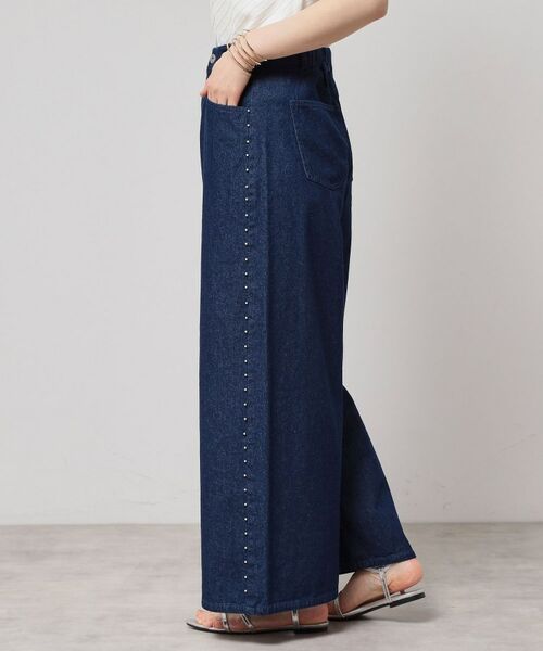 SunaUna / スーナウーナ デニムパンツ | 【脇ビジュー】ワイドデニム | 詳細7