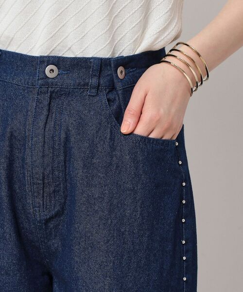SunaUna / スーナウーナ デニムパンツ | 【脇ビジュー】ワイドデニム | 詳細9