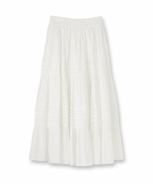 SunaUna / スーナウーナ ロング・マキシ丈スカート | 【軽い着心地／インド綿】ティアードロングスカート | 詳細1