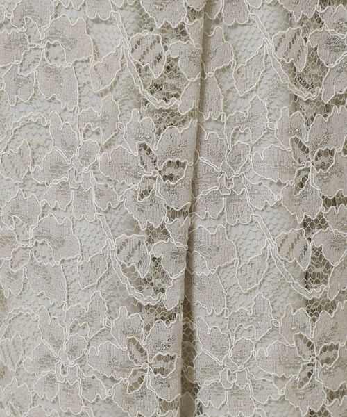 SunaUna / スーナウーナ ロング・マキシ丈スカート | 【裾スカラップ/後ろウエストゴム】レーススカート | 詳細6