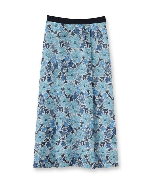 SunaUna / スーナウーナ ロング・マキシ丈スカート | 【&yours project／S～L】レース柄フレアスカート | 詳細1