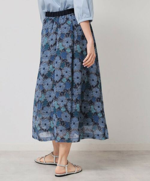 SunaUna / スーナウーナ ロング・マキシ丈スカート | 【&yours project／S～L】レース柄フレアスカート | 詳細12