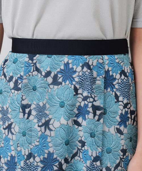 SunaUna / スーナウーナ ロング・マキシ丈スカート | 【&yours project／S～L】レース柄フレアスカート | 詳細17