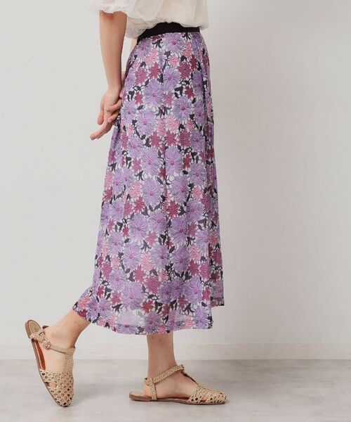 SunaUna / スーナウーナ ロング・マキシ丈スカート | 【&yours project／S～L】レース柄フレアスカート | 詳細6