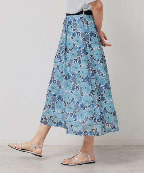 SunaUna / スーナウーナ ロング・マキシ丈スカート | 【&yours project／S～L】レース柄フレアスカート | 詳細9