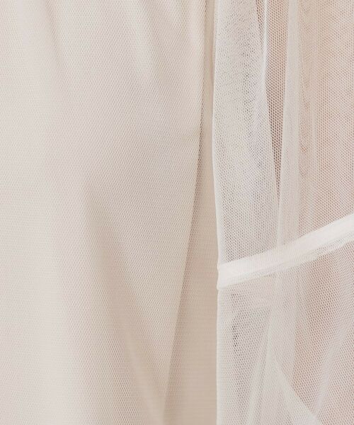 SunaUna / スーナウーナ シャツ・ブラウス | 【5分袖／パフスリーブ】チュールプルオーバー | 詳細8