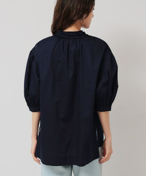 SunaUna / スーナウーナ シャツ・ブラウス | 【シャーリング／チュニック】スキッパーブラウス | 詳細16