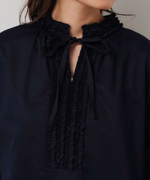 SunaUna / スーナウーナ シャツ・ブラウス | 【シャーリング／チュニック】スキッパーブラウス | 詳細17