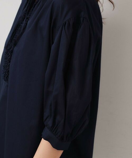 SunaUna / スーナウーナ シャツ・ブラウス | 【シャーリング／チュニック】スキッパーブラウス | 詳細18