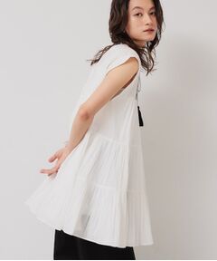 SunaUna / スーナウーナ チュニック | 【刺繍／インド綿】ティアードブラウス