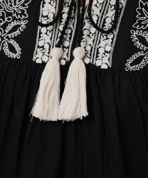 SunaUna / スーナウーナ チュニック | 【刺繍／インド綿】ティアードブラウス | 詳細10