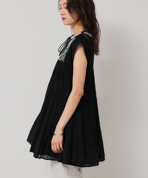 SunaUna / スーナウーナ チュニック | 【刺繍／インド綿】ティアードブラウス | 詳細15