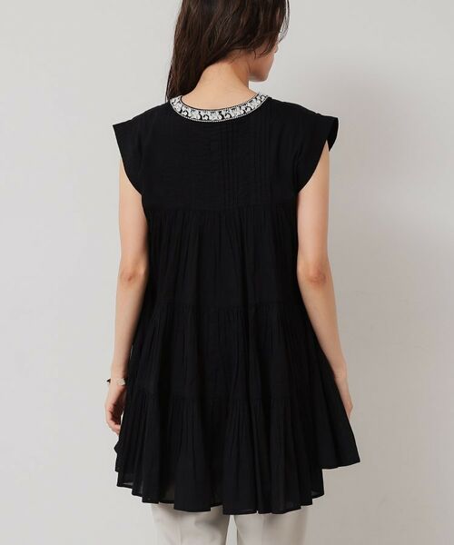 SunaUna / スーナウーナ チュニック | 【刺繍／インド綿】ティアードブラウス | 詳細16