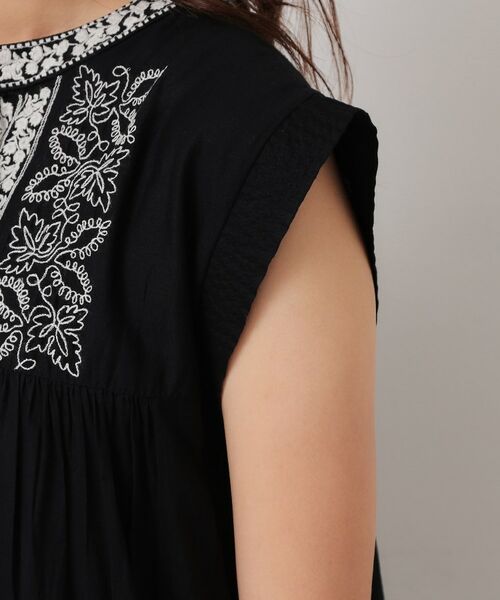 SunaUna / スーナウーナ チュニック | 【刺繍／インド綿】ティアードブラウス | 詳細18
