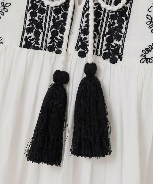 SunaUna / スーナウーナ チュニック | 【刺繍／インド綿】ティアードブラウス | 詳細7