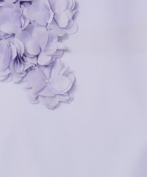 SunaUna / スーナウーナ シャツ・ブラウス | 【接触冷感／ペプラム】コサージュ風ブラウス | 詳細6