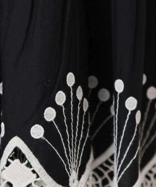 SunaUna / スーナウーナ シャツ・ブラウス | 【裾スカラ刺繍／綿ボイル】ティアードブラウス | 詳細9