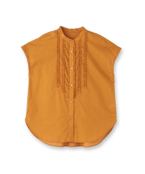 SunaUna / スーナウーナ シャツ・ブラウス | 【コンパクトフリル／3色展開】フレンチスリーブブラウス | 詳細1