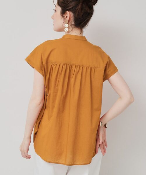 SunaUna / スーナウーナ シャツ・ブラウス | 【コンパクトフリル／3色展開】フレンチスリーブブラウス | 詳細16