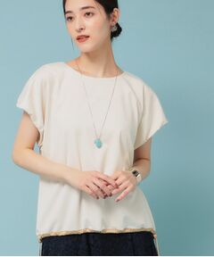 SunaUna / スーナウーナ カットソー | 【ドロスト使い】ギャザートップス